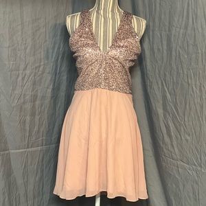 Light Pink Charlotte Russe Sleevless Dress sz: XL